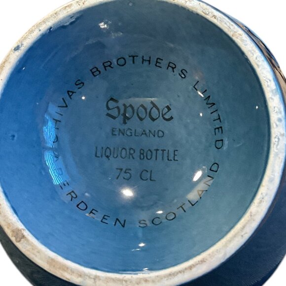 EMPTY WHISKY BOTTLE ROYAL SALUTE 21 YR OLD SCOTCH Collectible Spode Aberdeen - Picture 4 of 10